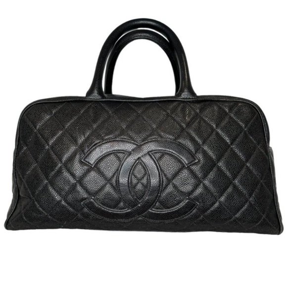 Chanel Timeless CC Caviar Bowling Bag - Picture 16 of 16